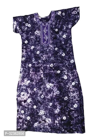 Stylish Cotton Printed Nightdress for Women