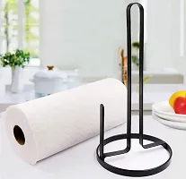 Indian iron art Wrought Iron Tissue Roll/Paper/Towel Holder for Kitchen and Dining Table-thumb1