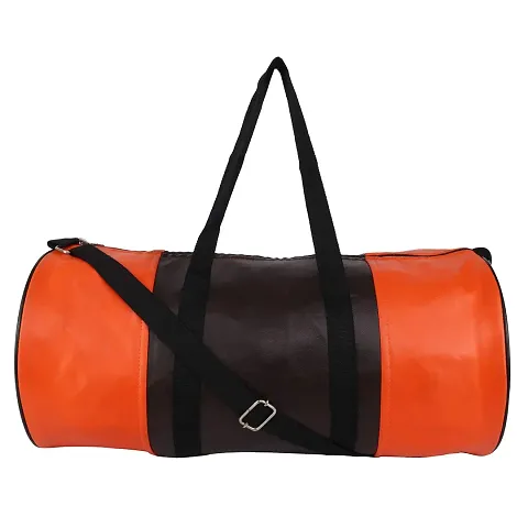 SHIRA 24 Duffles Sports Synthetic Leather Gym Bag with Shoulder Strap for Men and Women || Gym Bag