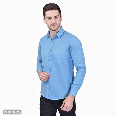 SHIRA 24 Men Regular Fullsleeve Casual Shirt-thumb3