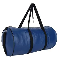 SHIRA 24 Duffles Sports Synthetic Leather Gym Bag with Shoulder Strap for Men and Women || Gym Bag (Royal-Blue)-thumb2