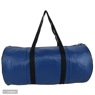 SHIRA 24 Duffles Sports Synthetic Leather Gym Bag with Shoulder Strap for Men and Women || Gym Bag (Royal-Blue)-thumb5