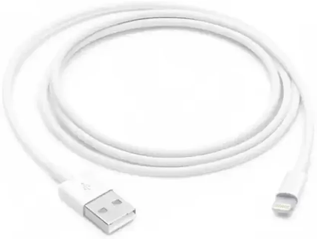 Trishanenterprises Lightning Cable 5 A 1 M N A Trishanenterpriese Lightning To Usb Cable 1M Compatible With Mobile Usb Cable White One Cable