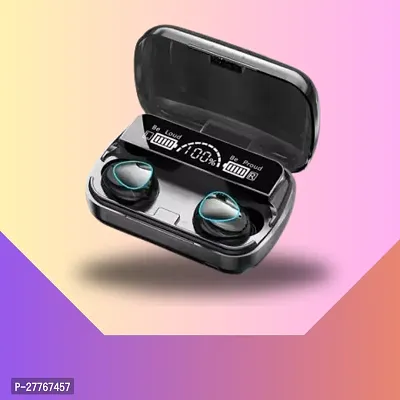 M10 Smart Earbuds For Primeum Look For Man And Woman (Black)-thumb0