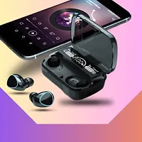M10 Smart Earbuds For Primeum Look For Man And Woman (Black)-thumb2