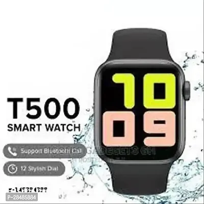 Classic Black Smart Watch For Men-thumb2