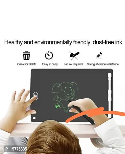 Stylish Black LCD Writing Tablet E-Note Pad 8.5 Inch For Kids-thumb0