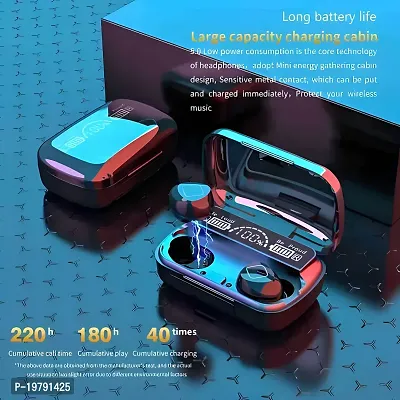 M10 Wireless Earbuds Bluetooth 5.1 TWS 2200mAh Power Bank Charging Box in  Ear Ea
