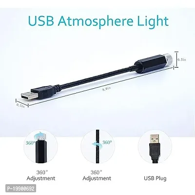 USB Star Light, Romantic Auto Roof Star Projector Night Light Adjustable Car Ceiling Lights Portable Star Decoration Lamp for Bedroom,-thumb3