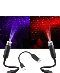 Star Light Car USB Ambient Light Compatible with Laptop Desktop USB Devices Suitable for Cars SUVs Bedroom Home Light Deacute;cor and More Led Light (Black)-thumb3