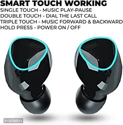 M19 / M10 / M90  Bluetooth 5.0 Wireless Earbuds Touch Waterproof IP7X LED Digital Display Bluetooth Headset (Black, True Wireless)-thumb4