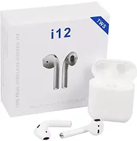 I12 Airport -Bluetooth Wireless Earbuds Bluetooth Headset (White, True Wireless) I12 Airpod -Bluetooth Wireless Earbuds Bluetooth Headset-thumb3