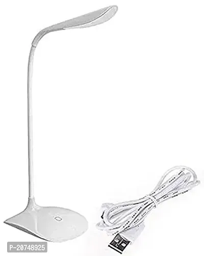 Lamp LED Touch Desk Lamp USB Rechargeable Table Lamp Student Study Reading Dimmer Led Desk Light (Pack of 1, Multicolour, Plastic)-thumb2