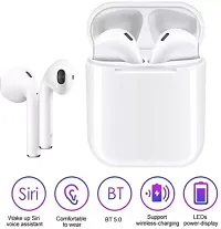 I12 Airport -Bluetooth Wireless Earbuds Bluetooth Headset (White, True Wireless) I12 Airpod -Bluetooth Wireless Earbuds Bluetooth Headset (White, True Wireless)-thumb3