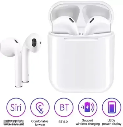 I12 Airport -Bluetooth Wireless Earbuds Bluetooth Headset (White, True Wireless) I12 Airpod -Bluetooth Wireless Earbuds Bluetooth Headset (White, True Wireless)-thumb4
