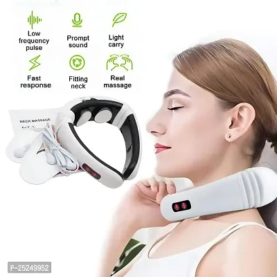 Electric Pulse Neck Physiotherapy Adjustment 6 Massage Modes -N6 Electric Pulse Neck Physiotherapy Adjustment 6 Massage Modes Massager  (Multicolor) 1 pcs-thumb2