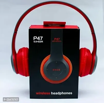 P 47 Wireless Bluetooth Sports Headphones with Microphone-thumb3