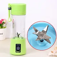 Plastic Multi-Function Portable Usb Electric Juicer Blender, 320 Ml Juicer (multicolor) Pack of 1-thumb2