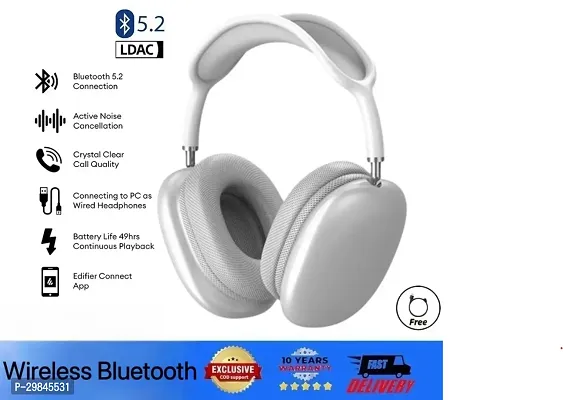 Stylish Wireless Bluetooth Headset, Pack of1-Assorted-thumb0