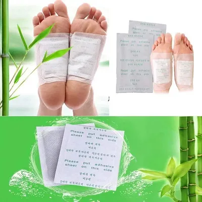 Foot Patches Toxins Remover Foot Crack Repair Fatigue Release Body Massager  Stress Relief Adhesive Pads - 10 Pieces