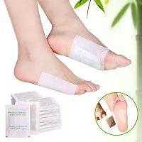 Foot Patches Toxins Remover Foot Crack Repair Fatigue Release Body Massager  Stress Relief Adhesive Pads - 10 Pieces-thumb2