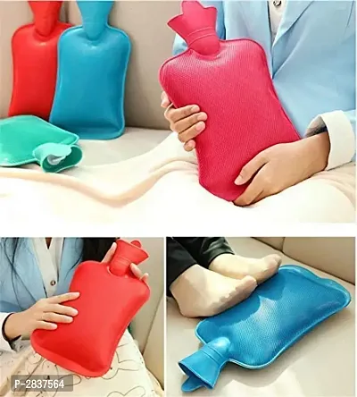 Non Electric Heat Bag Hot Gel Bottle Pouch Massager (Assorted) - 1 Piece-thumb3