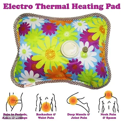 Electric Heat Bag Hot Gel Bottle Pouch Massager (Assorted) - 1 Piece-thumb2