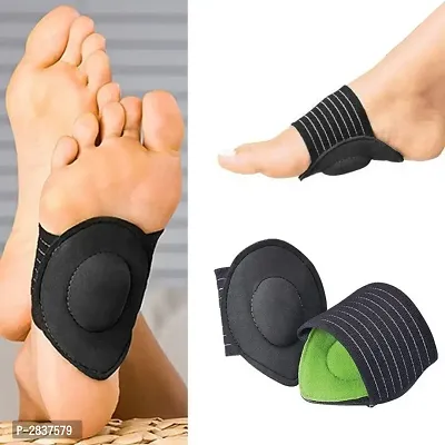 Extra Thick Cushioned Compression Arch Foot Support For Men  Women - 1 Pair