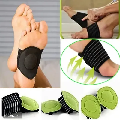 Extra Thick Cushioned Compression Arch Foot Support For Men  Women - 1 Pair-thumb3