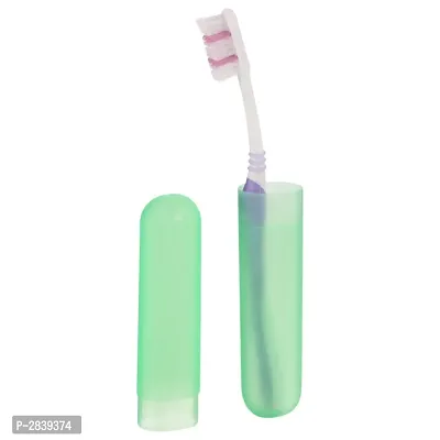 Plastic Toothbrush Holder (Assorted) - Pack Of 10-thumb2