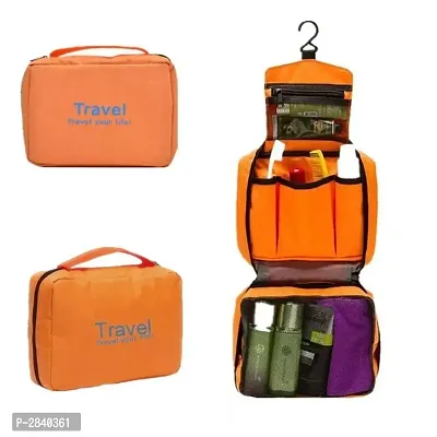 Foldable Hanging Cosmetic & Toiletry Bag For Men & Women - Pack Of 2