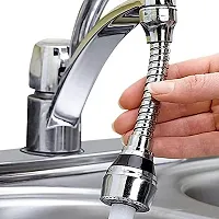 Flexible Faucet Sprayer Turbo Flex 360 Sink Faucet Jet Sprayer For Bathroom  Kitchen - Pack Of 1-thumb2