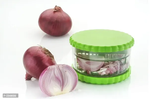 Garlic Chilli  Dry Fruits Multi Crusher Chopper - Pack Of 1-thumb0