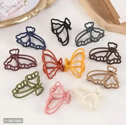 KK CREATIONS RANDOM ANY 4 PIECES OF MATTIE DESIGNER HAIR CLAW CLIPS/ CLUTCHERS FOR WOMEN, GIRLS,TEENAGERS (SET OF 4 COLOR)