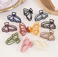 KK CREATIONS 6 PCS OF MATTIE FASHIONABLE HAIR CLAW CLIP/ CLUTCHERS FOR GIRLS, TEENAGERS AND WOMEN-thumb1