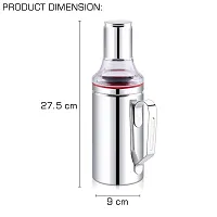 Stainless Steel Oil Dispenser with Handle-thumb1