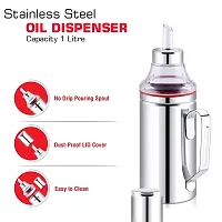 Stainless Steel Oil Dispenser with Handle-thumb2