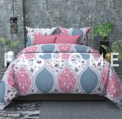 Queen Bedsheet 90*100 Inch with 2 Pillowcovers