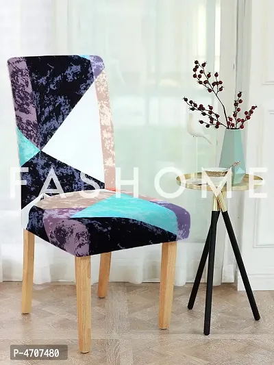 FasHome Elastic Chair Cover/Stretchable Removable  Washable Dining Chair Cover Protective Seat Slipcover Home Restaurant Office D&eacute;cor (Pack of 1)-thumb0