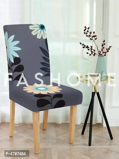 FasHome Elastic Chair Cover/Stretchable Removable  Washable Dining Chair Cover Protective Seat Slipcover Home Restaurant Office D&eacute;cor (Pack of 1)