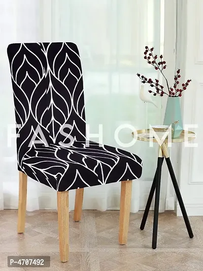 FasHome Elastic Chair Cover/Stretchable Removable  Washable Dining Chair Cover Protective Seat Slipcover Home Restaurant Office D&eacute;cor (Pack of 1)