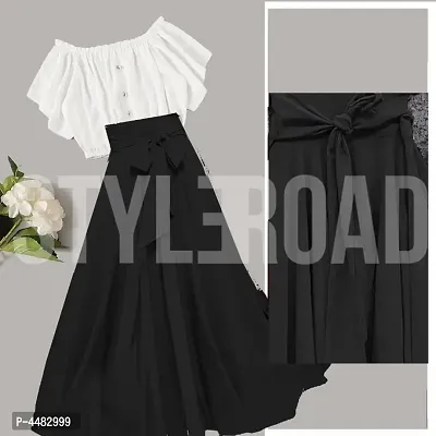 Trendy Top Skirt Set