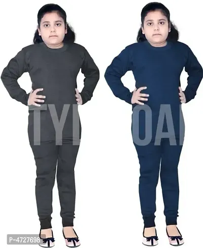 Kids Unisex Thermal Set Pack Of 2 (Wholesale)-thumb0