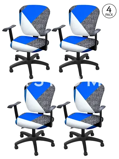 FasHome  Reusable Chair Seat Cover Pack of 4