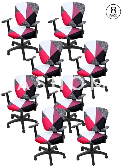 FasHome Chair Cover Pack of 8