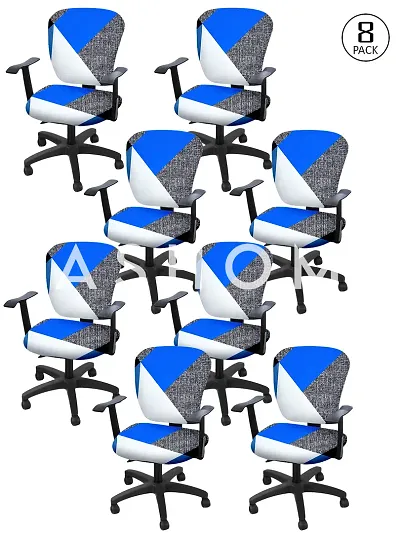 FasHome Chair Cover Pack of 8