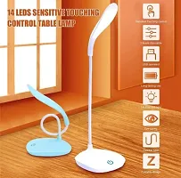 Table lamp with Touch Control Light Touch On/Off Switch Desk Lamp Children Eye Protection Student Study  Touch Lamp Study USB Rechargeable lamp ( )-thumb2