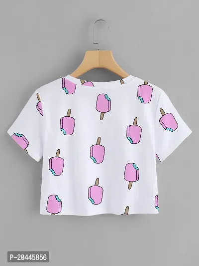 Stylish Women Causal T-Shirt-thumb0