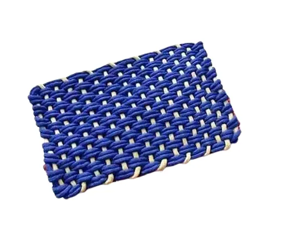 Fine Plastic Elegant Classy Trendy Alluring Doormat (Blue)