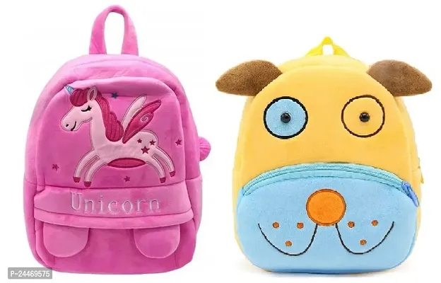 Combo of School Bag for Kids Children Birthday Gift Item Primary Preschool Nursery Bag Cute Cartoon For Kids Cute Toddler Backpack Travel Bag